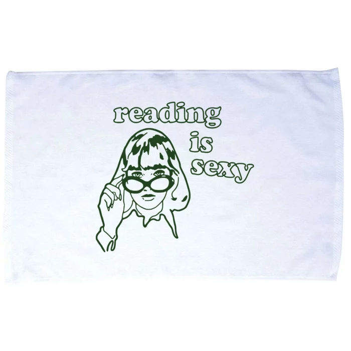 Reading Is Sexy Book Lover Microfiber Hand Towel