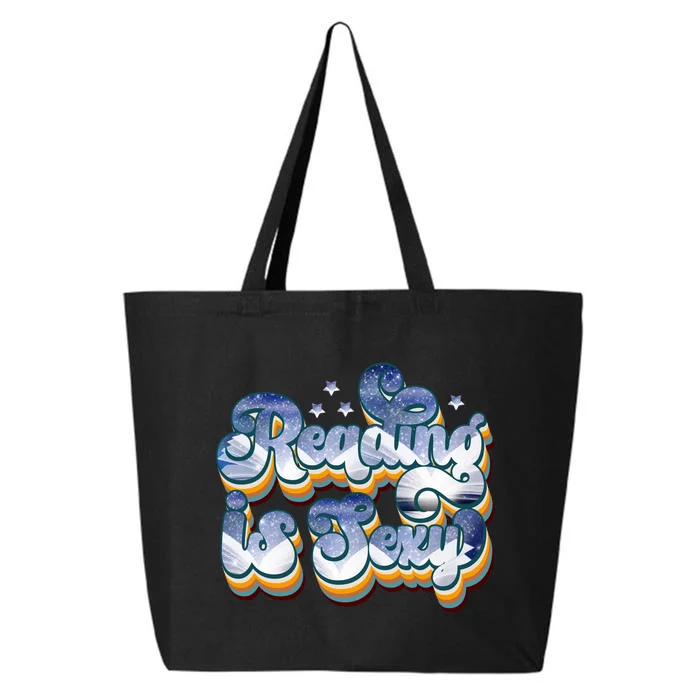 Reading Is Sexy Retro 25L Jumbo Tote