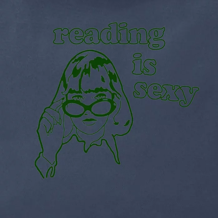 Reading Is Sexy, Reading Is Sexy Shirt, Reading Is Sexy Tee Zip Tote Bag