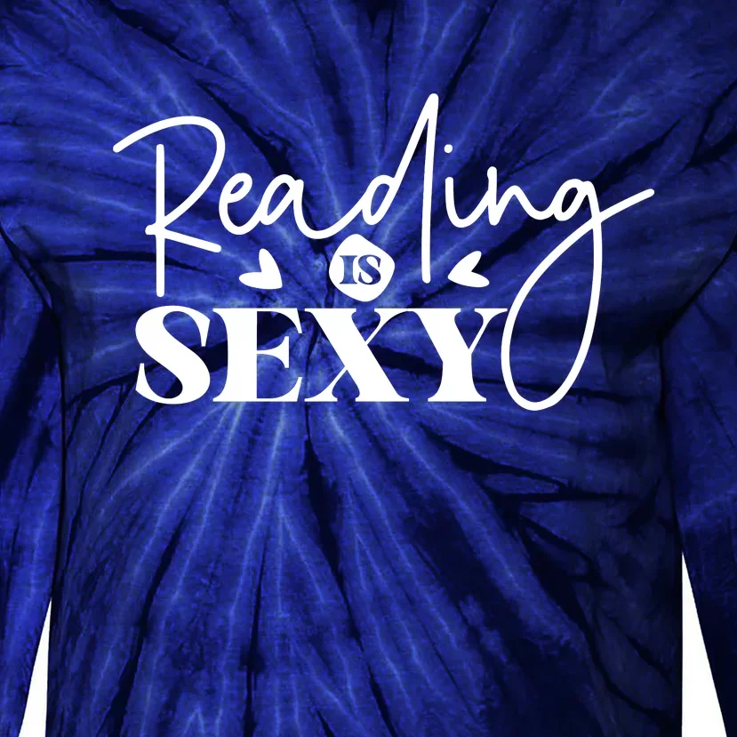 Reading Is Sexy Tie-Dye Long Sleeve Shirt