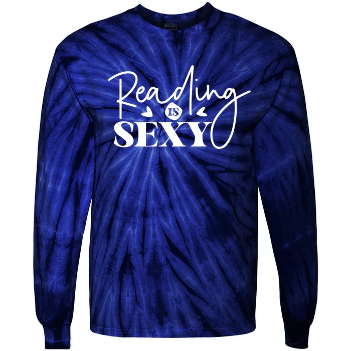 Reading Is Sexy Tie-Dye Long Sleeve Shirt