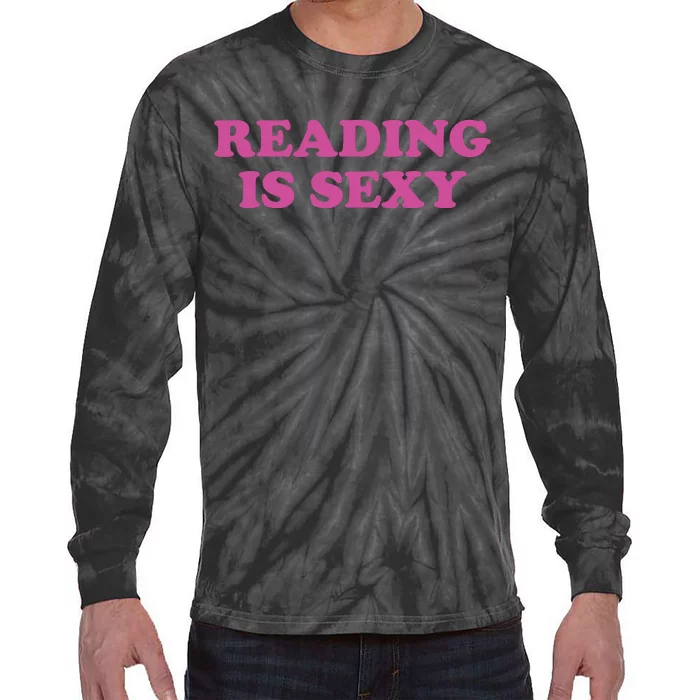 Reading Is Sexy Tie-Dye Long Sleeve Shirt