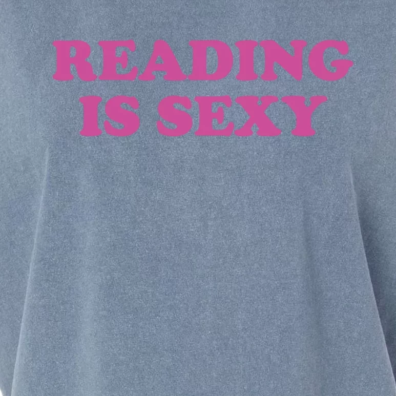 Reading Is Sexy Garment-Dyed Women's Muscle Tee