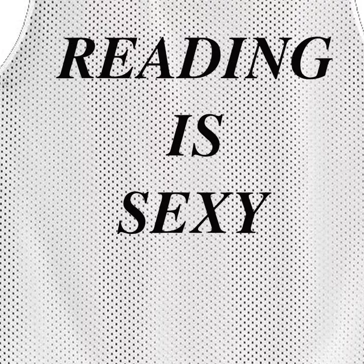 Reading Is Sexy Mesh Reversible Basketball Jersey Tank