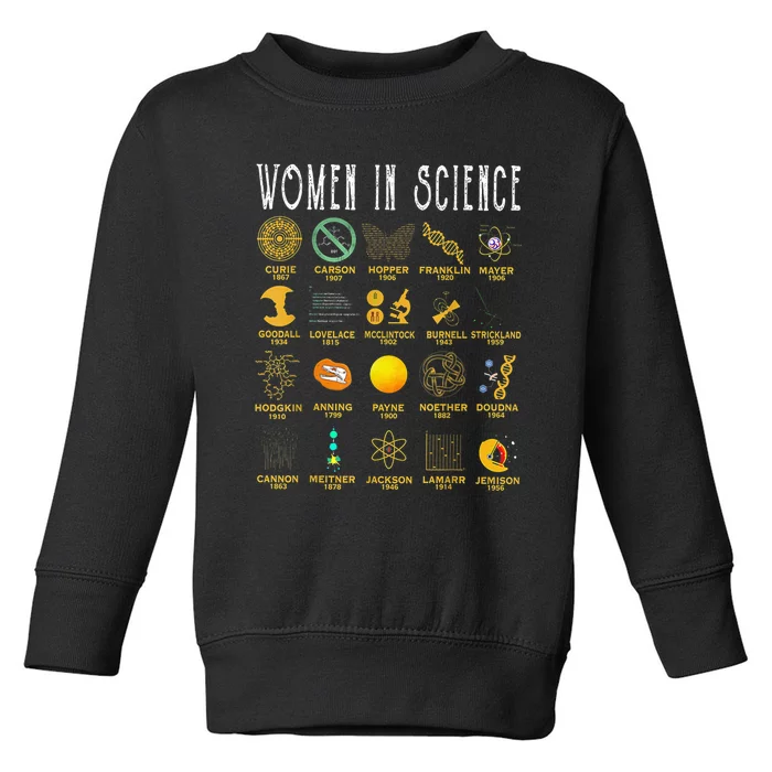 Retro In Science Teacher Toddler Sweatshirt