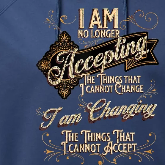 Recovery Inspiring Sobriety Serenity Prayer Twist Performance Fleece Hoodie