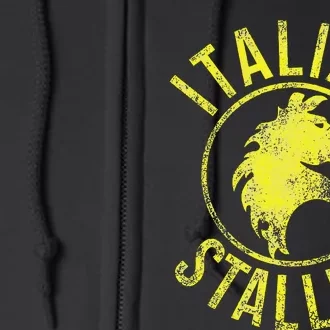 Rocky Italian Stallion Horse Full Zip Hoodie