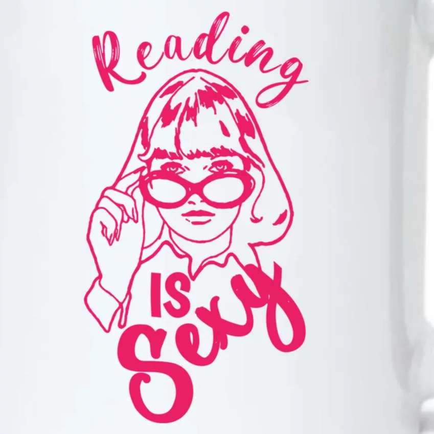 Reading Is Sexy, Funny Reading Is Sexy Tv Show Black Color Changing Mug