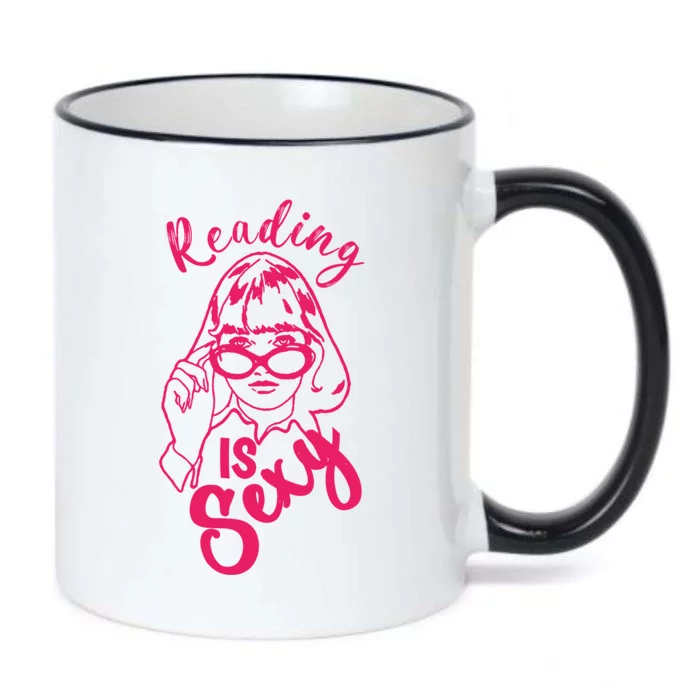 Reading Is Sexy, Funny Reading Is Sexy Tv Show Black Color Changing Mug