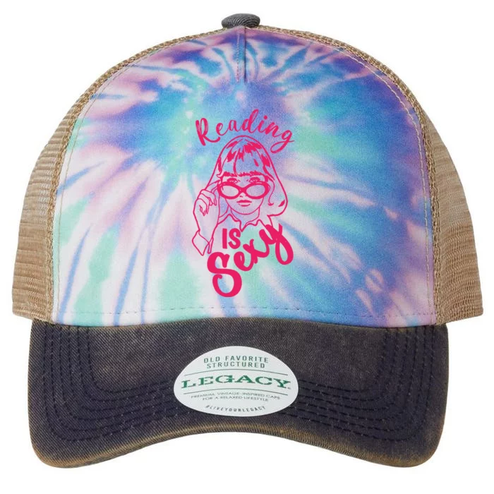 Reading Is Sexy, Funny Reading Is Sexy Tv Show Legacy Tie Dye Trucker Hat