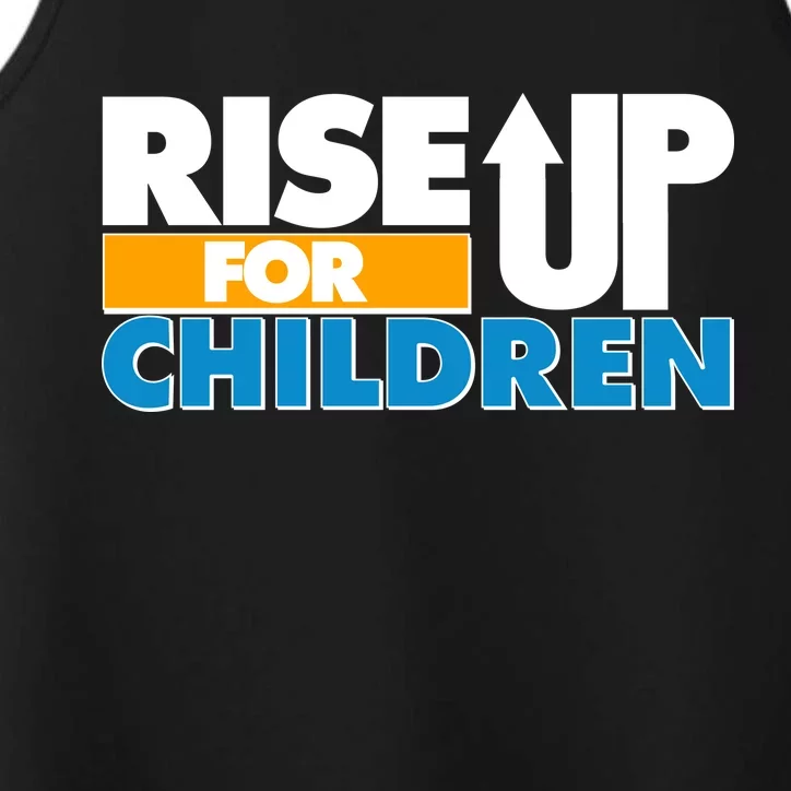 Rise Up For The Children Performance Tank