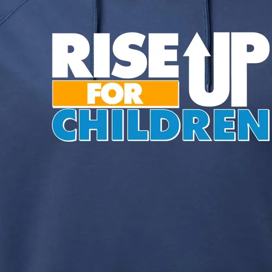 Rise Up For The Children Performance Fleece Hoodie