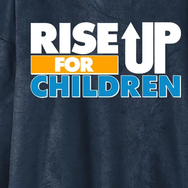 Rise Up For The Children Hooded Wearable Blanket