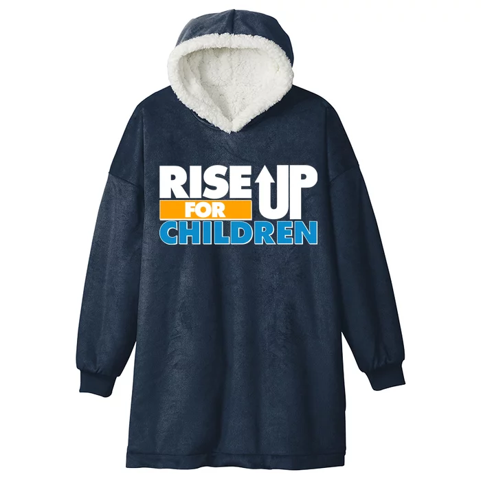 Rise Up For The Children Hooded Wearable Blanket