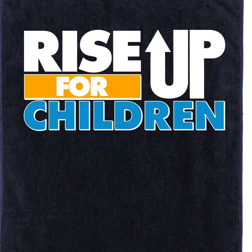 Rise Up For The Children Platinum Collection Golf Towel