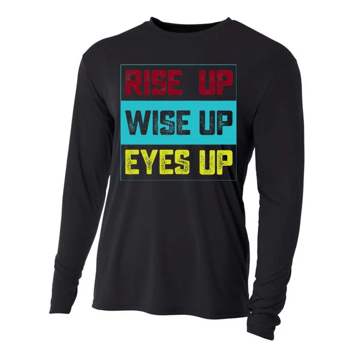 Rise Up Wise Up Eyes Up Cooling Performance Long Sleeve Crew