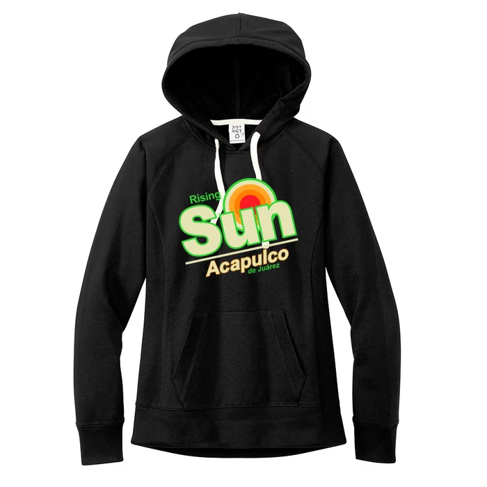 Rising Sun Acapulco Soda Women's Fleece Hoodie