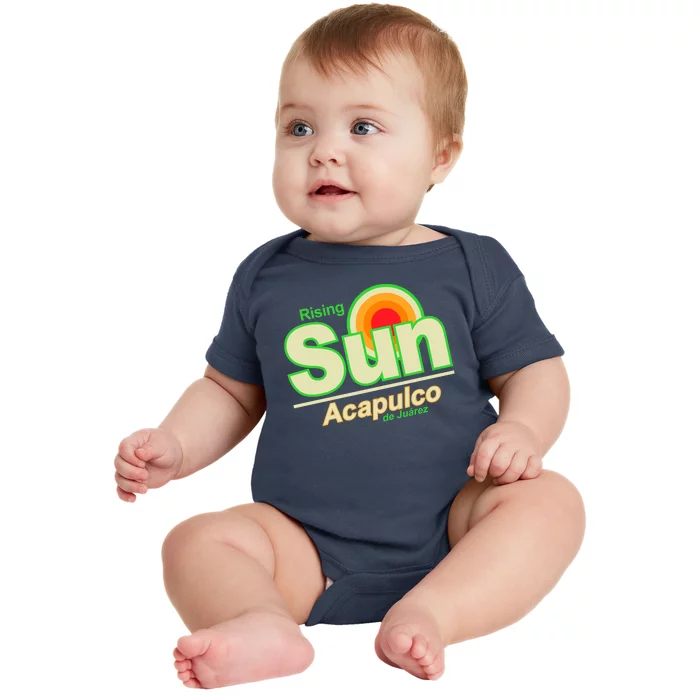 Rising Sun Acapulco Soda Baby Bodysuit