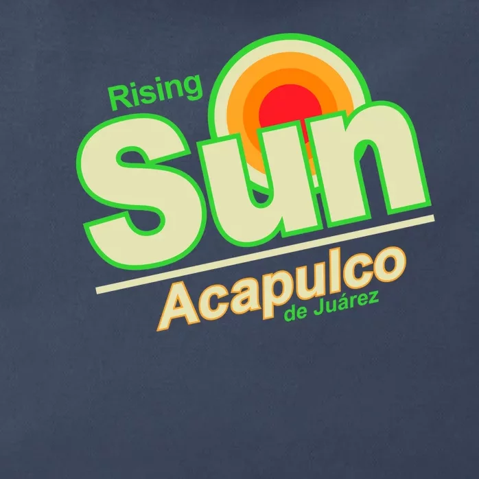 Rising Sun Acapulco Soda Zip Tote Bag