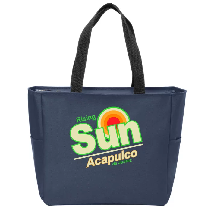 Rising Sun Acapulco Soda Zip Tote Bag