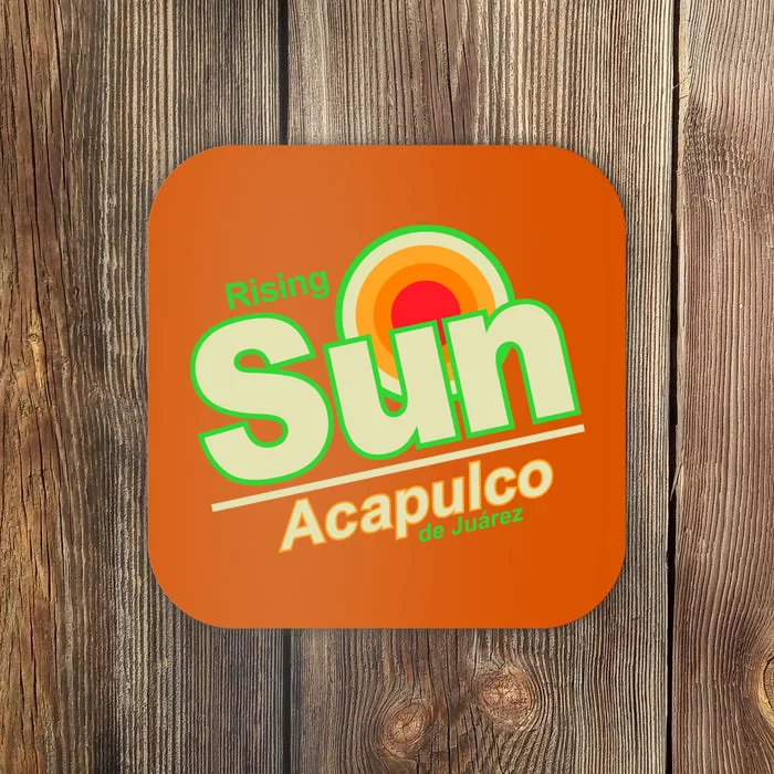 Rising Sun Acapulco Soda Coaster