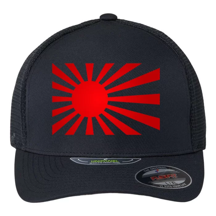 Rising Sun Flag Japan Flexfit Unipanel Trucker Cap