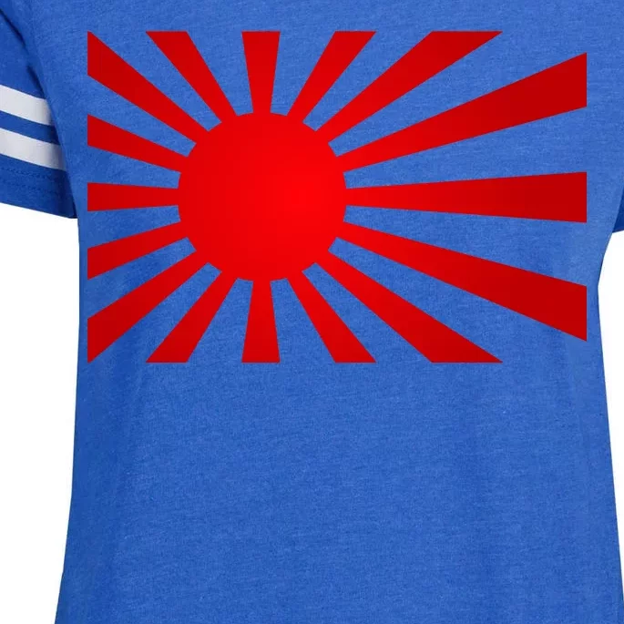 Rising Sun Flag Japan Enza Ladies Jersey Football T-Shirt