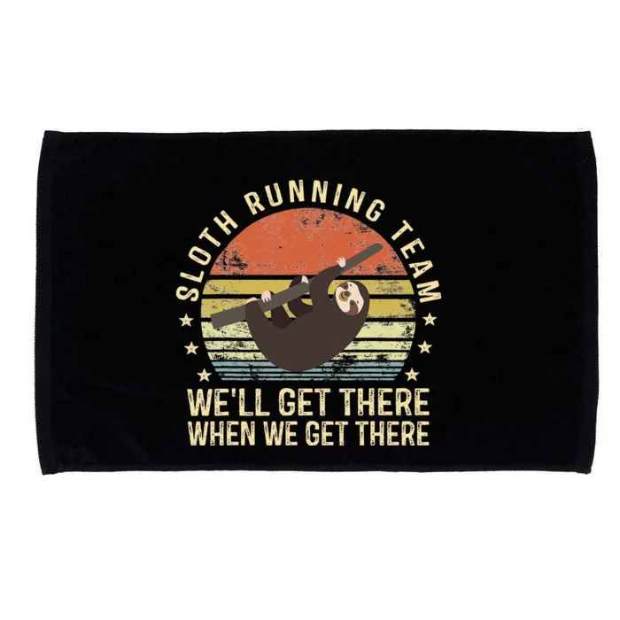 Run I Thought You Said Rum Funny Pirate Running Wine Lover Microfiber Hand Towel