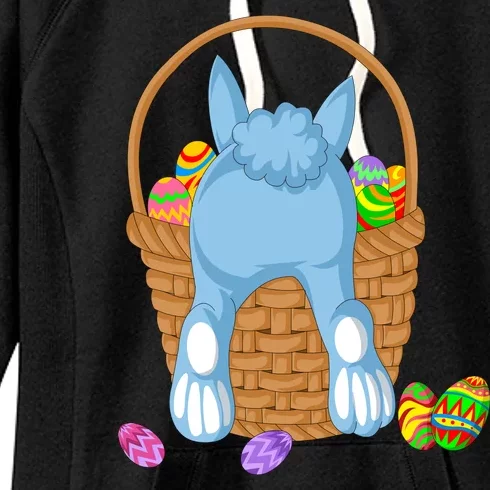 Rabbit In The Basket Women's Fleece Hoodie