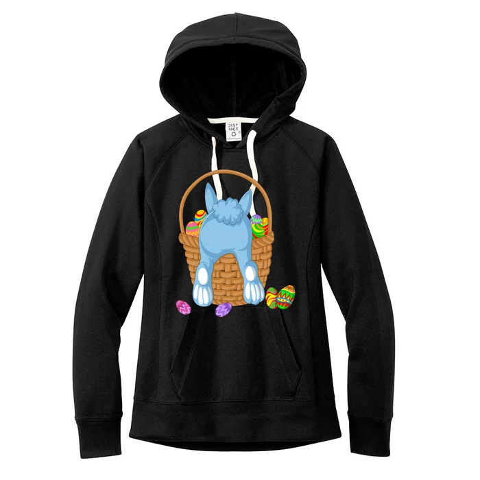 Rabbit In The Basket Women's Fleece Hoodie