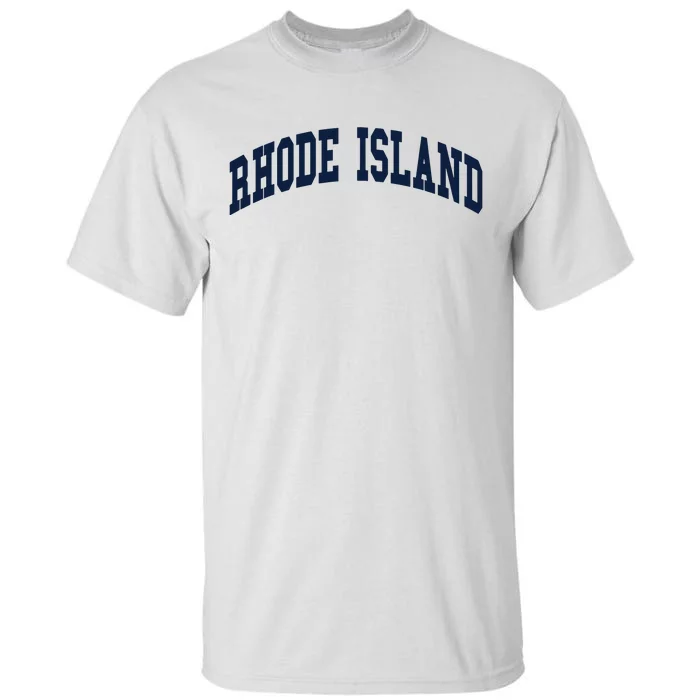 Rhode Island Throwback Design Classic Tall T-Shirt