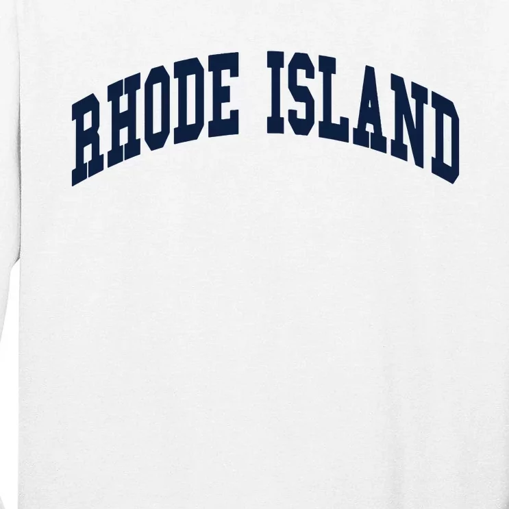 Rhode Island Throwback Design Classic Tall Long Sleeve T-Shirt