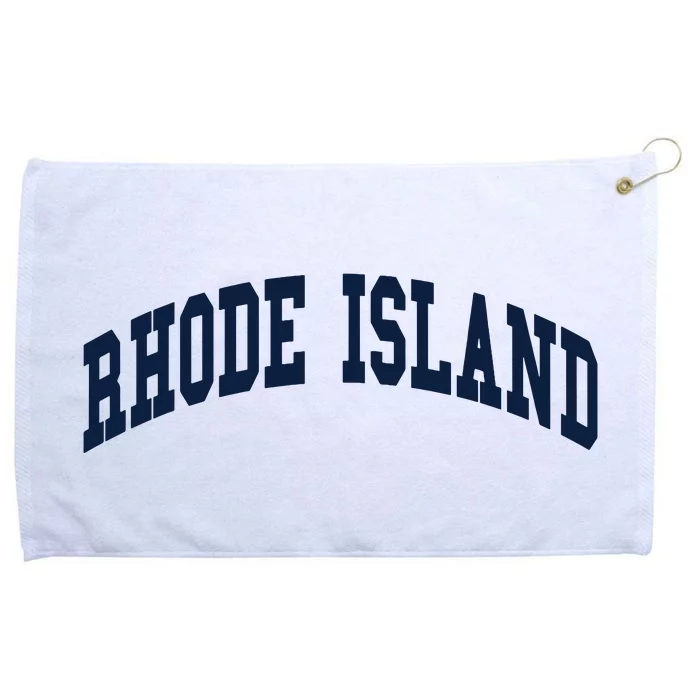 Rhode Island Throwback Design Classic Grommeted Golf Towel