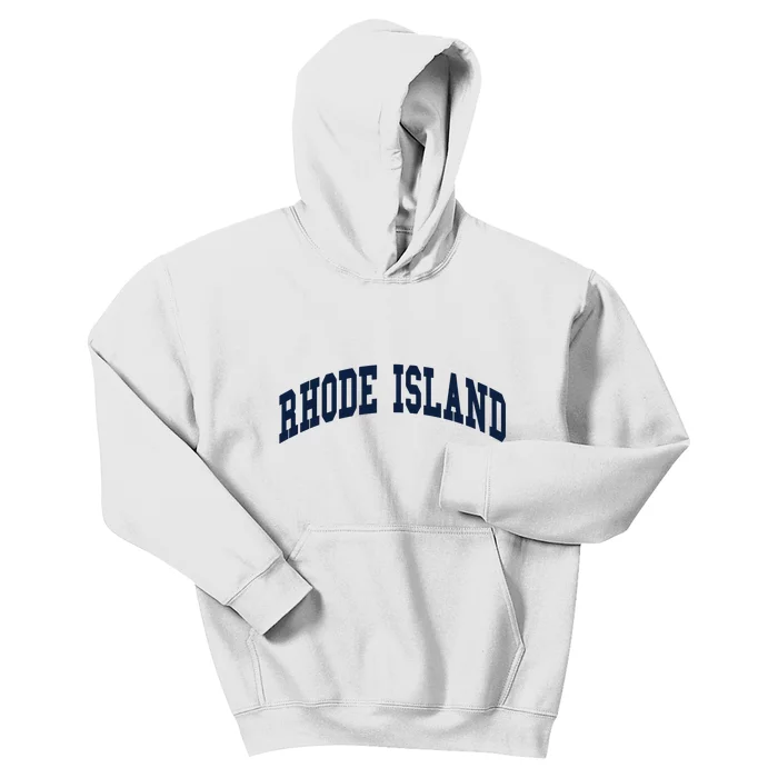 Rhode Island Throwback Design Classic Kids Hoodie