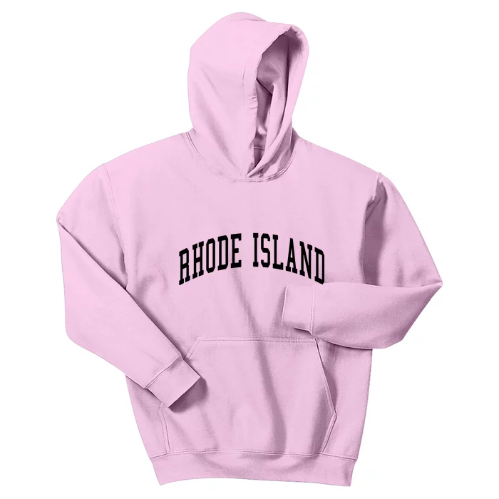 Rhode Island Throwback Design Classic Kids Hoodie