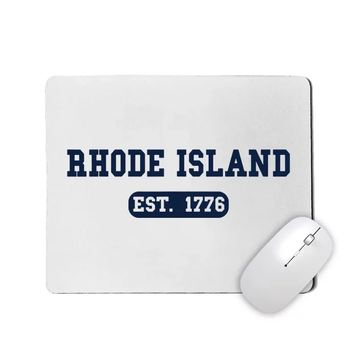 Rhode Island Throwback Design Classic Mousepad