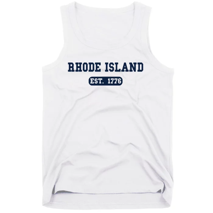 Rhode Island Throwback Design Classic Tank Top