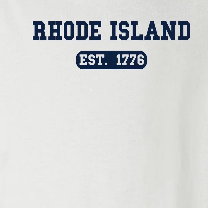 Rhode Island Throwback Design Classic Toddler Long Sleeve Shirt