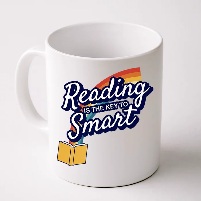 Reading Is The Key To Smart Front & Back Coffee Mug