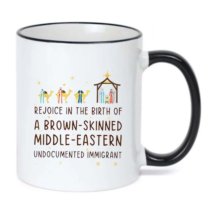 Rejoice In The Birth Of A Brown Skinned Middle Eastern Black Color Changing Mug