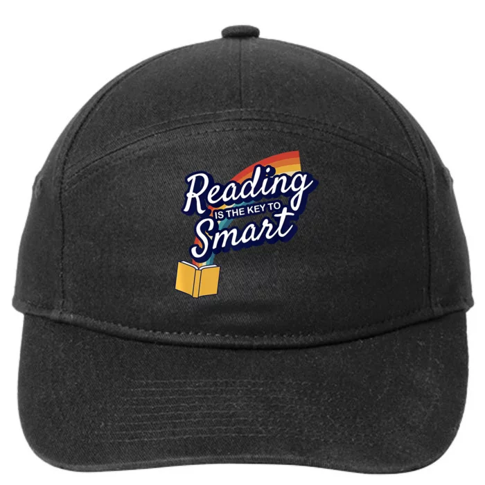 Reading Is The Key To Smart 7-Panel Snapback Hat