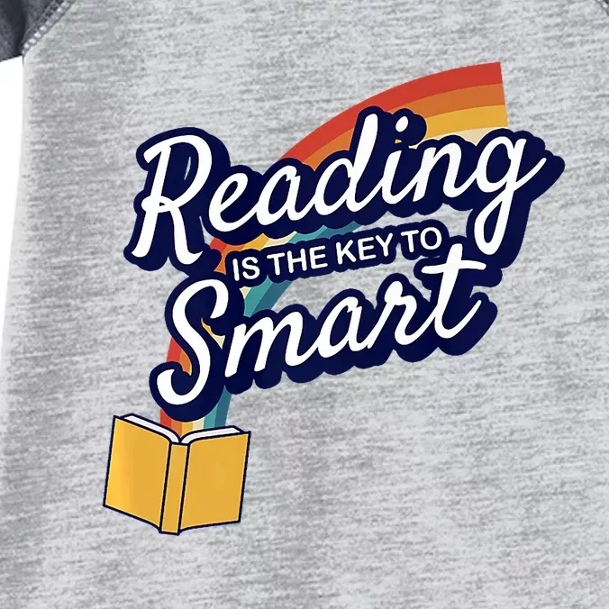 Reading Is The Key To Smart Infant Baby Jersey Bodysuit