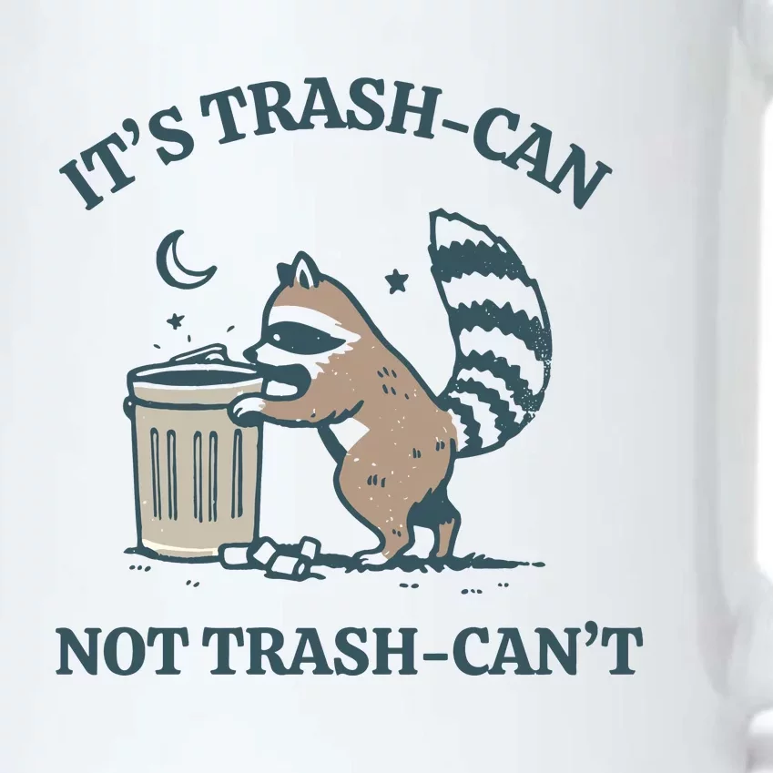 Racoon Its Trash Can Not Trash Cant Black Color Changing Mug