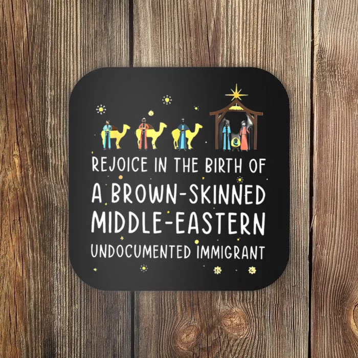 Rejoice In The Birth Of A Brown Skinned Middle Eastern Coaster