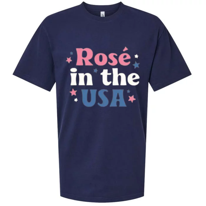 Rose In The USA 4th Of July Sueded Cloud Jersey T-Shirt