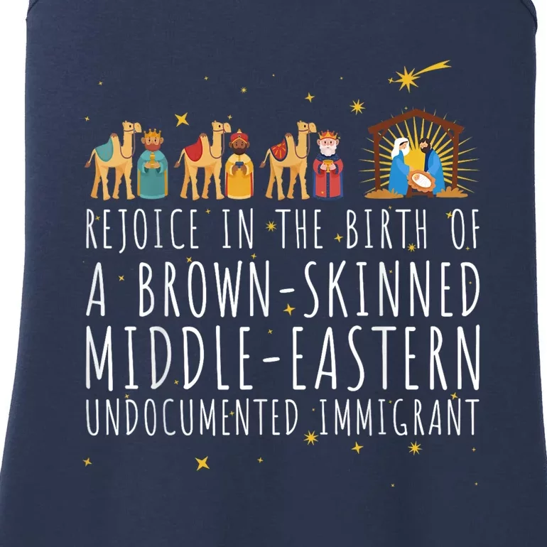 Rejoice In The Birth Of A Brown Skinned Middle Eastern Ladies Essential Tank