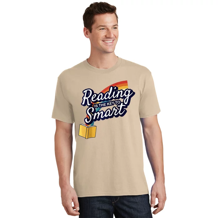 Reading Is The Key To Smart Raglan T-Shirt