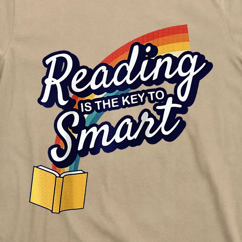 Reading Is The Key To Smart Raglan T-Shirt