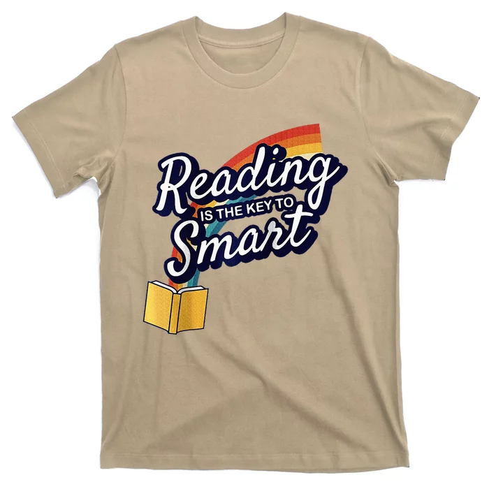 Reading Is The Key To Smart Raglan T-Shirt