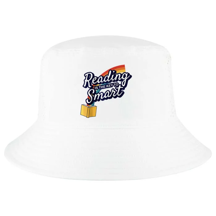 Reading Is The Key To Smart Raglan Cool Comfort Performance Bucket Hat